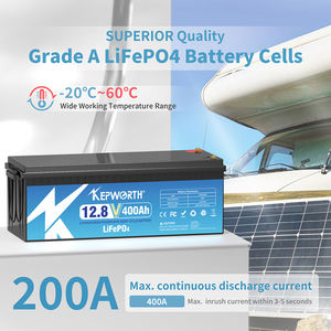 Kepworth Canadá/EE. UU. Stock LiFePO4 Batería 12V 400Ah para RV Solar Marine y Off-grid 12,8 V 400Ah Lifepo4 Batería 5120Wh - Product Image 3