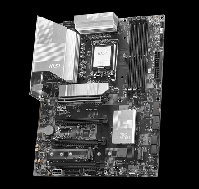 NEW PRO B860-P  Motherboard ATX DDR5 256GB With ThunderBolt4 DP 5G LAN LGA 1851 CPU 285K 4 Channels PCIe5.0 for Gaming PC
