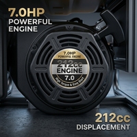 Générateur à essence PowerVALUE R3000 à démarrage automatique 3000W/3kW 7.0HP 212cc Démarrage électrique AVR Alimentation de secours domestique CE ISO