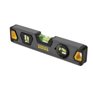 ระดับน้ำ Stanley Fatmax Torpedo ขนาด 12 นิ้ว พร้อมหลอดวัดระดับสำหรับการวัดที่แม่นยำ - Product Image 1