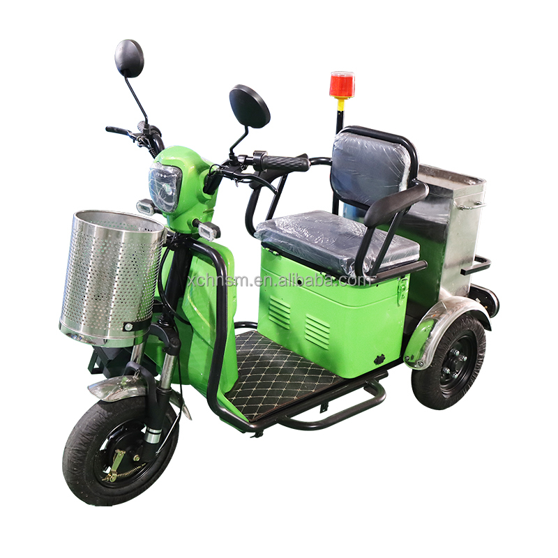 Электрический мусорный грузовик, мусорная корзина, мусорный грузовик, мусоровоз 304 из нержавеющей стали, школа, больница, быстрая сборка автомобиля