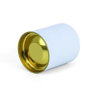 Boîte cylindrique en carton de haute qualité, tubes en papier, emballage rond pour thé et café, emballage en tube de papier