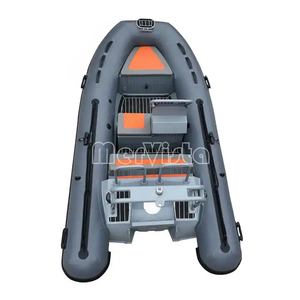 3.6m nhôm Inflatable thuyền hyaplon vật liệu sâu V Hul botes de costillas chèo thuyền - Product Image 5