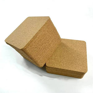 Posavasos Redondos de Corcho Natural, Juego de 10 Piezas, Ecológicos, para Protección de Mesa, Hechos en Wenzhou - Product Image 2