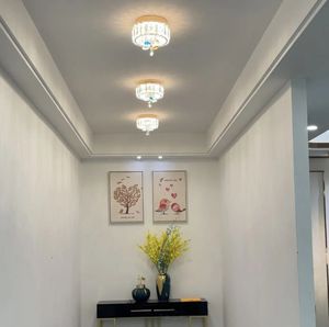 Zèle Éclairage Nouveau Design Breveté Smart Round Salon Lumières Cristal Moderne Led Plafonnier - Product Image 6