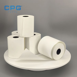 Papier thermique haute sensibilité 57x50mm 57x70mm 55gsm en gros pour imprimante mini, rouleau de papier thermique pour reçus - Product Image 1