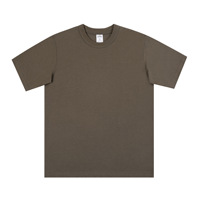 T-shirts décontractés pour hommes, 100 % coton, 220 g, coupe classique, personnalisables, vente en gros pour impression numérique