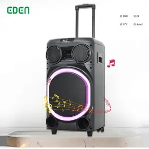 Customize New Fashion 12 Inch Super Bass Partybox Boombox Outdoor Party Sound Audio Portable Karaoke BT Speakers