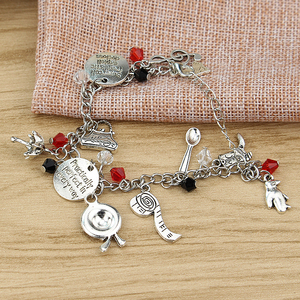 Herald — Bracelet girl pour femmes, bijou de charme, pratique, dans tous les styles, chapeau, parapluie, chaussures, tendance - Product Image 4