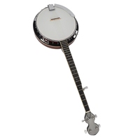 5 String Banjo Professional Stringed Musical Instrument with Wrench for Adult Beginner