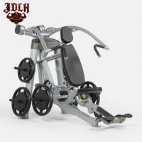 Máquina de Press de Pecho Inclinado con Carga de Discos para Gimnasios Comerciales, Entrenamiento de Fuerza Pectoral Superior y Centros de Musculación