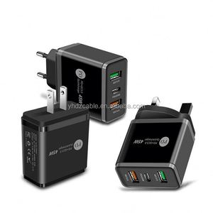 PD20W Fast Charging Mobile Phone Charger 5V3A EU US <b>UK</b> <b>Plug</b> PD+2USB Multi Port <b>Adapter</b> Charging Head - Product Image 1