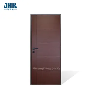 Puerta de melamina a prueba de humedad para Hotel, puerta blanca de fábrica china, venta al por mayor, precio barato