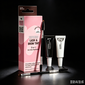 Kit de teinture gel pour cils et sourcils de haute qualité à prix d'usine, kit de coloration DIY <span class=keywords><strong>pas</strong></span> <span class=keywords><strong>cher</strong></span> pour usage domestique, crème teintante longue durée à base de henné - Product Image 2