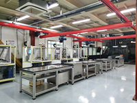 Système de grue suspendue modulaire Anbo, équipement de levage aérien pour atelier/usine, charge maximale 3 tonnes, portée 5-10 m, garantie 1 an, moteur