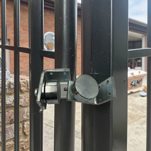 Bisagra de rodamiento de bolas de soldadura para columpio izquierdo/Derecho resistente ajustable 40 <span class=keywords><strong>50mm</strong></span> 65mm diámetro puerta Universal 400KG acero aluminio - Product Image 6