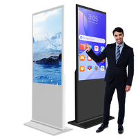 Цифровые рекламные дисплеи и вывески 49, 55, 65 дюймов на Android/Windows для коммерческого использования, ЖК-экраны для рекламы в магазинах и розничной торговле