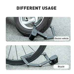 टलॉक बल ऐप एंटी-कटिंग बाइक फिंगरप्रिंट लॉक भारी शुल्क इलेक्ट्रॉनिक मोटरसाइकिल लॉक कुंजी डिजिटल बाइक लॉक - Product Image 3