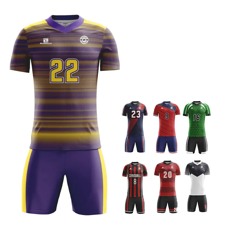 Top Quality Mexico Football Jersey Soccer Shirt Football Training Uniform Set Sublimation Football Jersey High Quality