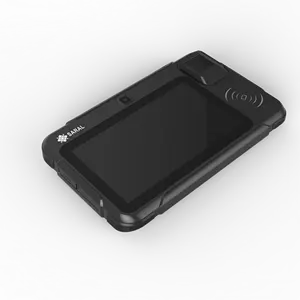 Biometric handheld PDA with Secugen Mobile ID FAP 20 fingerprint scanner