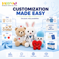 Mainan Boneka Medis untuk Kenyamanan Pasien, untuk Klinik dan Program Kesehatan, Desain Ramah Lingkungan, Grosir Partai Besar, MOQ Rendah