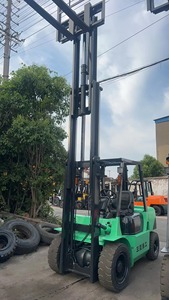 รถยกมิตซูบิชิมือสอง 3 ตัน ดีเซล ไฮดรอลิก สำหรับงานออฟโรด เสากระโดงเดี่ยว/สามตอน นำเข้าจากญี่ปุ่น ขาย - Product Image 6