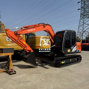 Bulldozer Hitachi ZX70 d'occasion de haute qualité, 7 tonnes, lame de bulldozer, excavatrice sur chenilles, d'occasion du Japon, ZX70 ZX75, petite pelle, faible nombre d'heures, en stock - Product Image 2