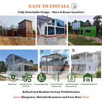 Maisons en conteneur d'expédition Prix en Chine: Maisons modulaires 3BR préfabriquées à vendre USA Family Living