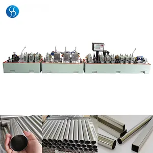 Stainless Steel Pipe Making Machine Metal Welded Round Square Tube Machine Metal Welded Tube Manufacture Machine