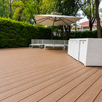 Terrasse en composite WPC, terrasse en composite Colormix, co-extrusion, terrasse en composite résistant aux fissures