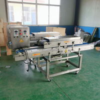 Nouvelle machine à trancher entièrement automatique pour poitrines de poulet, poisson, bœuf, viande crue et saumon, avec découpe horizontale, en promotion