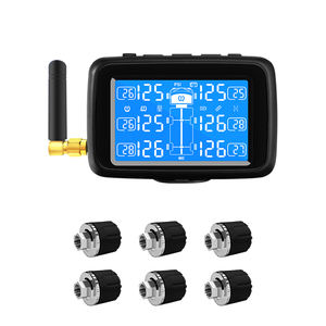 Système de surveillance de la pression des pneus sans fil CAREUD TPMS, moniteur de température pour camping-car, caravane, capteur interne et externe - Product Image 2