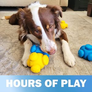 Jouets interactifs pour chiens à assembler soi-même, durables, pour la dentition et la stimulation, avec distributeur de friandises, pour lutter contre l'ennui - Product Image 4