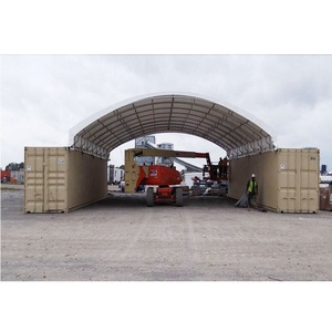 Carpa Contenedor de PVC Reforzado al Mejor Precio Mayorista para Almacenamiento de Cereales, Carbón y Equipos de Almacén, Toldo Cubierta - Product Image 3