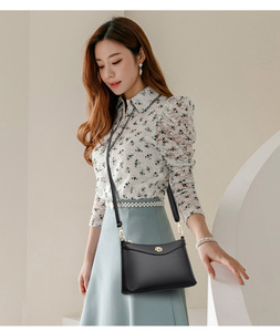 Nouveau sac bandoulière tendance grande capacité en cuir souple pour femme, sac à main de luxe de créateur - Product Image 2