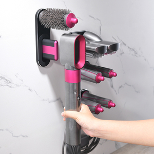 <span class=keywords><strong>Support</strong></span> <span class=keywords><strong>mural</strong></span> flexible pour accessoires de coiffure, organisateur pour <span class=keywords><strong>Dyson</strong></span> Airwrap - Product Image 4