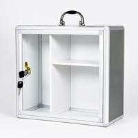 Boîte à médicaments en alliage d'aluminium personnalisée avec logo, fermeture à clé, portable, pour l'usine d'électronique du Vietnam