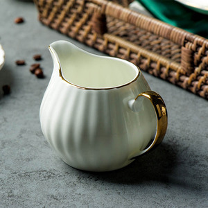 European-<b>style</b> Bone China Coffee suit Coffee Cup Embossed Gold Vintage European-<b>style</b> 15 <b>Head</b> Creative Gift suit Cup - Product Image 4