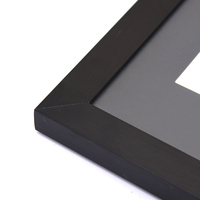 Offre Spéciale Moderne Personnalisé Noir Support Mural En Aluminium Affichage Maillot Cadre Pour Baseball Basket-Ball Football