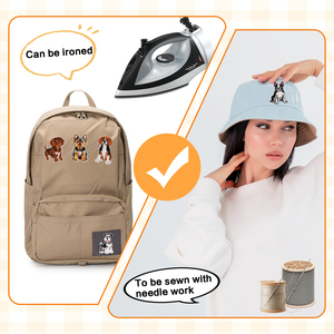 Thời trang tùy chỉnh thêu chữ Pet Pattern các bản vá lỗi sang trọng vải sắt-on thiết kế thêu các bản vá lỗi cho quần áo - Product Image 5