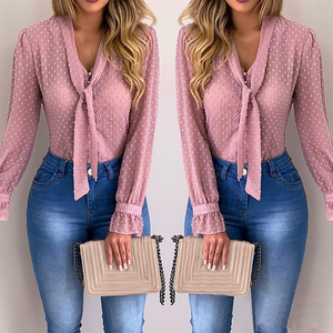 Encuentre el mejor fabricante de blusas elegantes en chifon y blusas  elegantes en chifon para el mercado de hablantes de spanish en alibaba.com