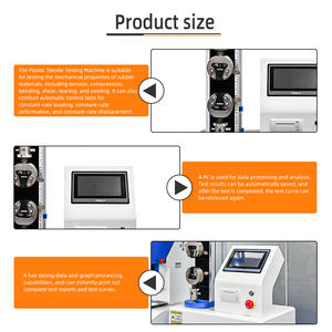 Máquina de Teste de Tração de Coluna Única Realiza Testes de Tração, Compressão, Flexão e Cisalhamento em Materiais - Product Image 4
