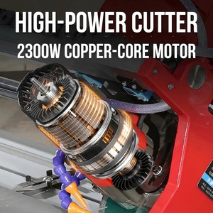 Machine de découpe automatique de carreaux de 2500 mm avec guide <span class=keywords><strong>laser</strong></span> pour coupes à 45 degrés, corps en aluminium, pour carreaux de porcelaine et pierre de 35 mm d'épaisseur - Product Image 6