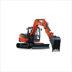Mini-excavatrice Kubota KX080-4A d'occasion, d'origine japonaise, en bon état, excavatrice de tranchées d'occasion KX080-4A, en vente - Product Image 1
