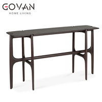 Table console en bois de frêne de style nordique écologique pour salon, chambre ou couloir d'hôtel