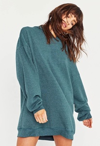 Custom Premium Long Oversized Hoody Hoodie Dress 400gsm Blank <strong>Women</strong> <strong>Oodie</strong> Oversize Hoodies Cotton - Product Image 3