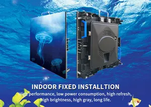 Factory liefern Indoor Fixed Installation LED Advertising Display p 2.5 p3 p4 LED Video Wall