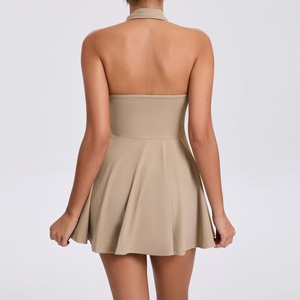 Setelan Jumpsuit Yoga wanita, baju terusan olahraga seksi Anti silau, setelan Jumpsuit Gym Push up, baju monyet olahraga tenis lari - Product Image 2