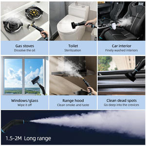 Limpiador a <span class=keywords><strong>Vapor</strong></span> Profesional Multiusos Portátil <span class=keywords><strong>de</strong></span> Alta Presión para Hogar, Cocina, Baño, Coche y Limpieza Profunda <span class=keywords><strong>de</strong></span> Azulejos - Product Image 6