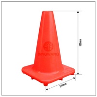 Cône de signalisation routière flexible en PVC de 15, 30, 45, 70, 90 cm, fabrication de contrôle de la circulation routière, vente en gros, 2026